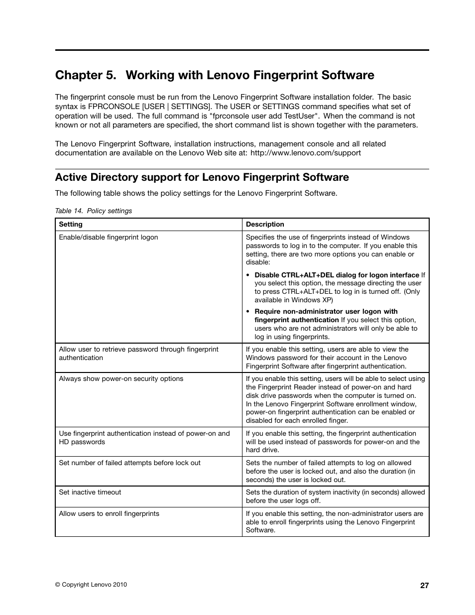 Chapter 5 “working with lenovo | Lenovo ThinkCentre A51 User Manual | Page 35 / 44