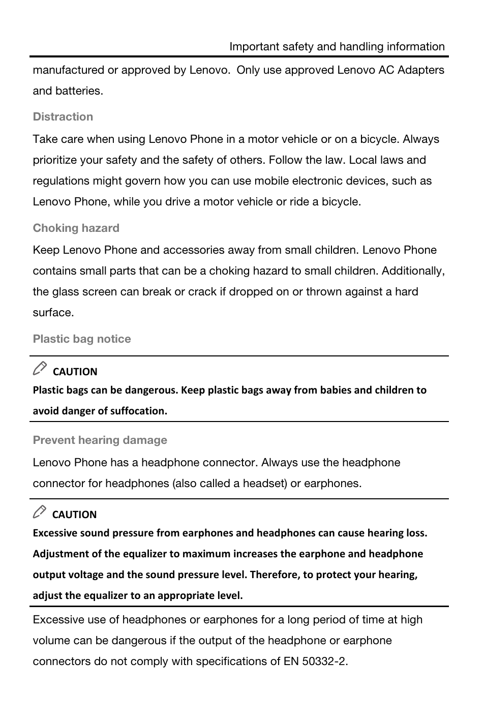 Lenovo S650 Smartphone User Manual | Page 6 / 20