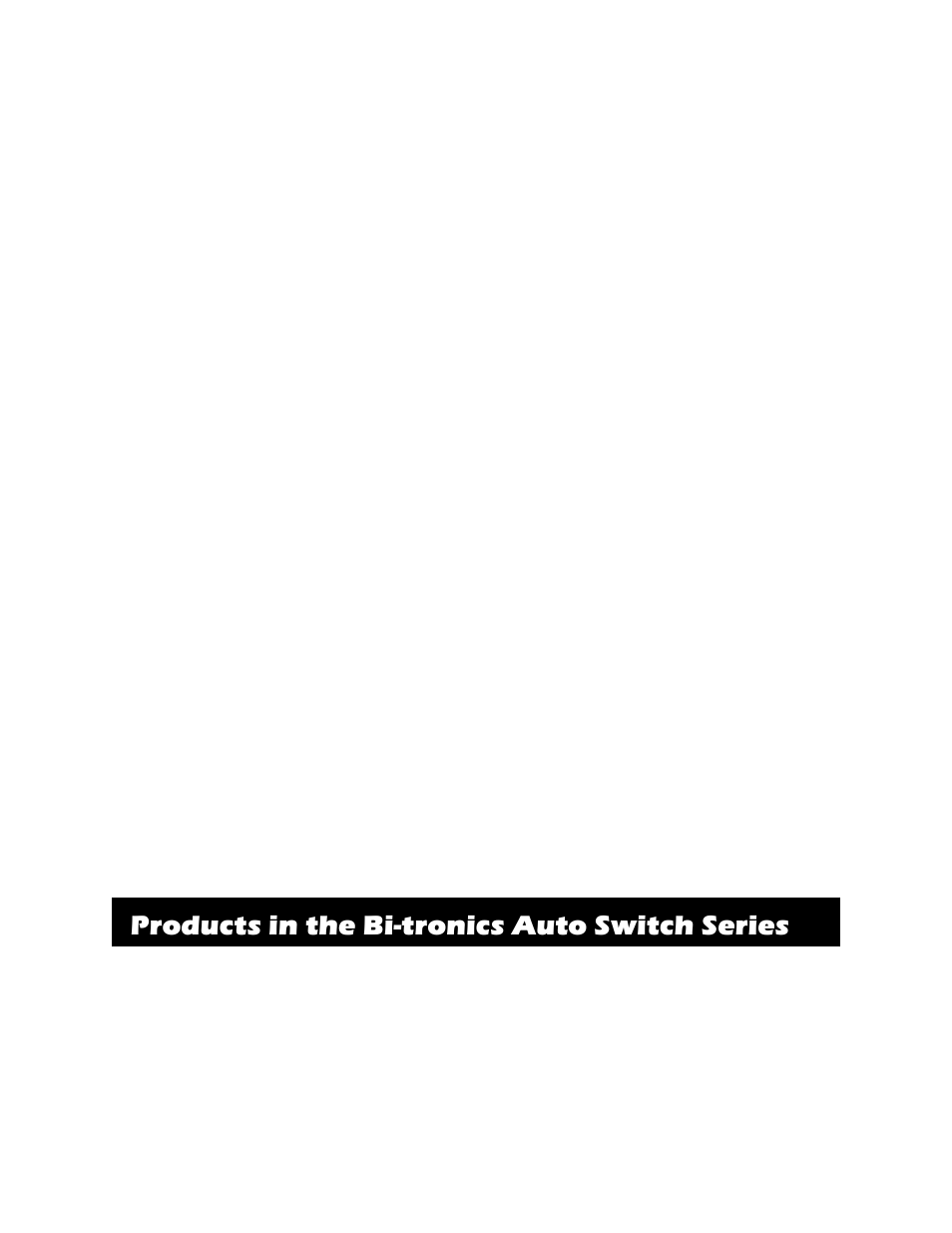 3urgxfwv#lq#wkh#%l0wurqlfv#$xwr#6zlwfk#6hulhv | ATEN Bi-tronics Auto User Manual | Page 6 / 10