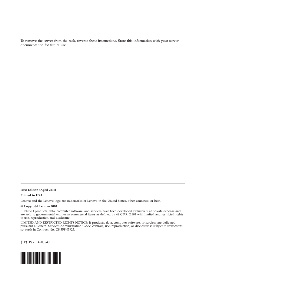 Lenovo ThinkServer RD240 User Manual | Page 4 / 4