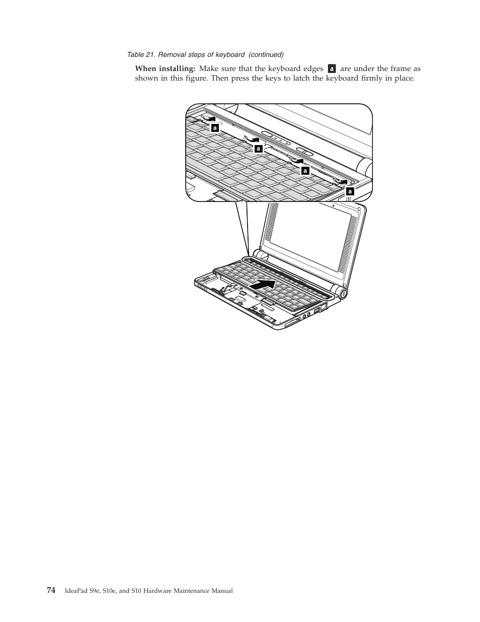 Lenovo IdeaPad S9e -FR User Manual | Page 82 / 142