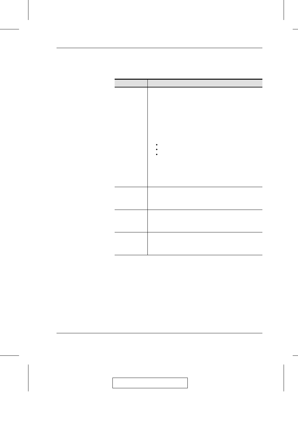 F4 adm: continued), Table continues on next page) | ATEN ACS-1208AL User Manual | Page 42 / 73