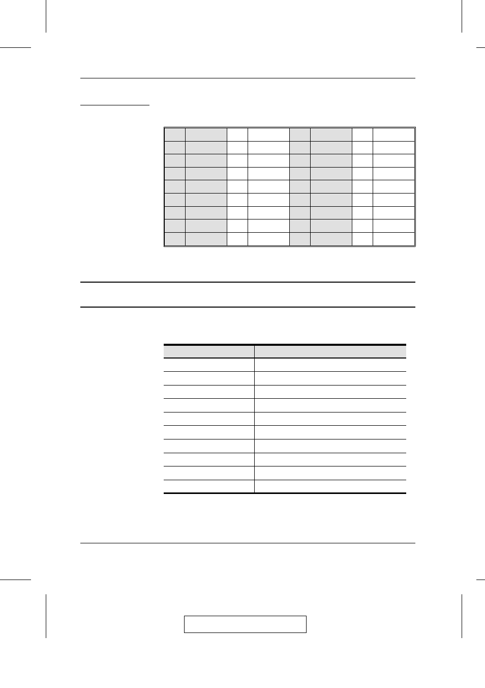 Osd factory default settings, Acs-1216al, The factory default settings are as follows | ATEN ACS-1208AL User Manual | Page 59 / 73