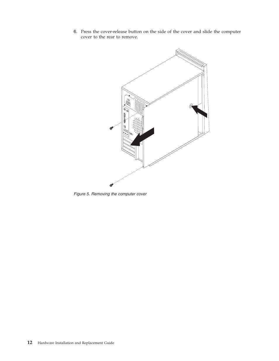 Removing, Computer, Cover | Lenovo ThinkCentre A57e User Manual | Page 20 / 56