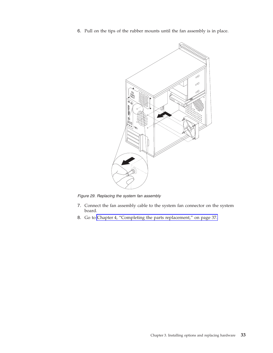 Replacing, System, Assembly | Lenovo ThinkCentre A57e User Manual | Page 41 / 56