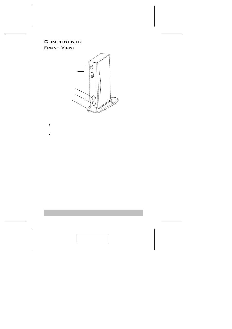 Components, Front view | ATEN CS-72M User Manual | Page 6 / 16
