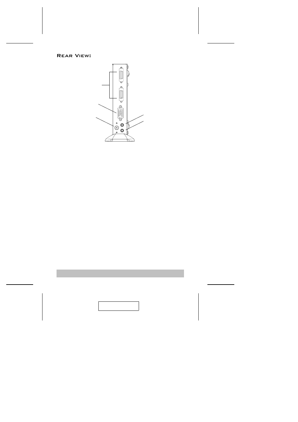 Rear view | ATEN CS-72M User Manual | Page 7 / 16