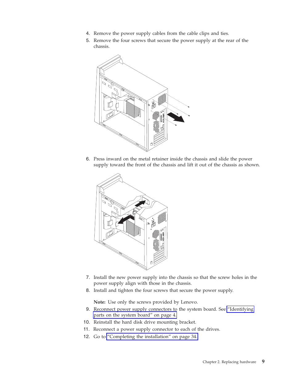 Lenovo ThinkCentre M55 User Manual | Page 17 / 48