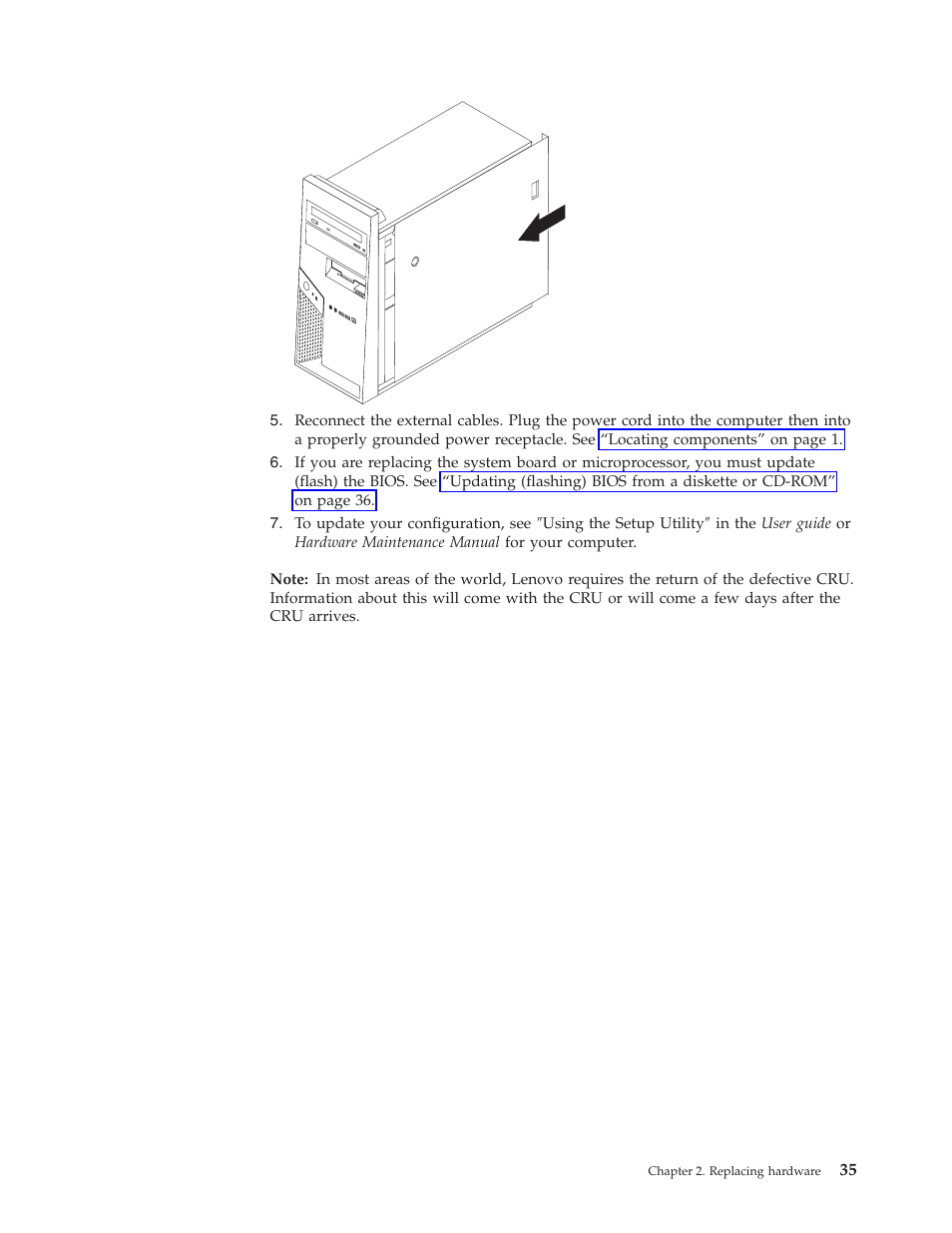 Lenovo ThinkCentre M55 User Manual | Page 43 / 48