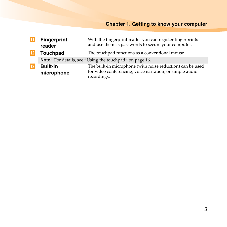 Lenovo K23 Notebook User Manual | Page 17 / 146
