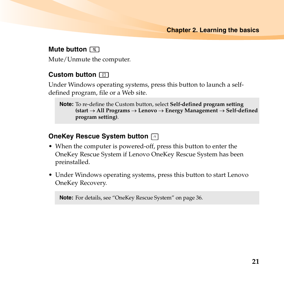 Lenovo K23 Notebook User Manual | Page 35 / 146