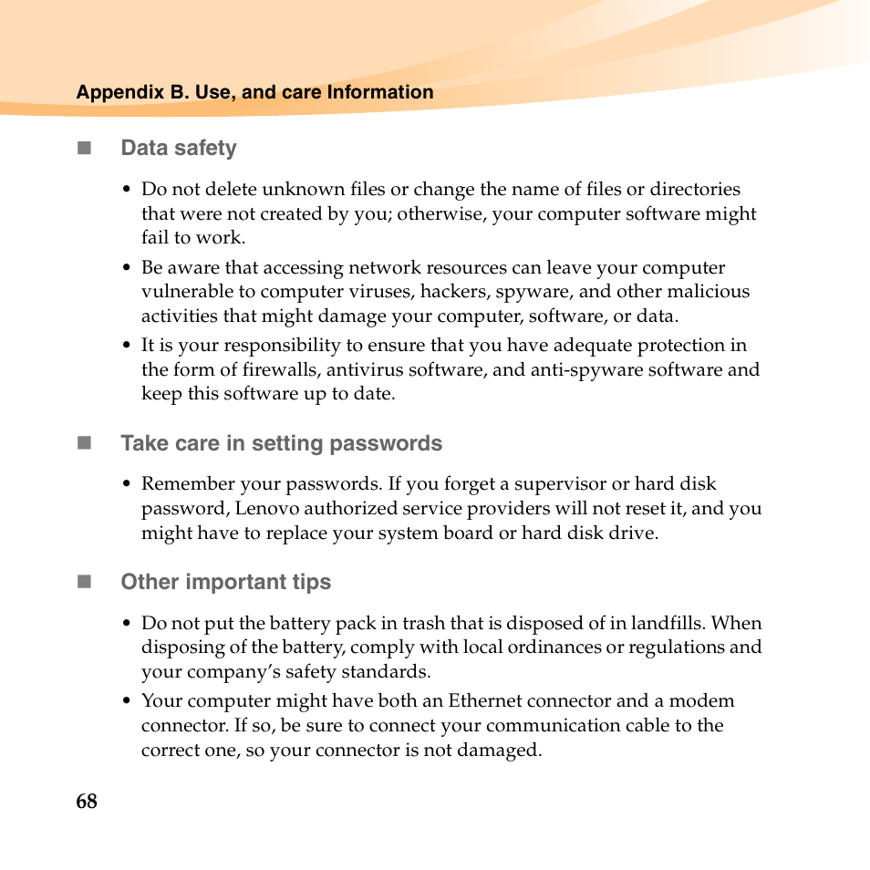 Lenovo K23 Notebook User Manual | Page 82 / 146