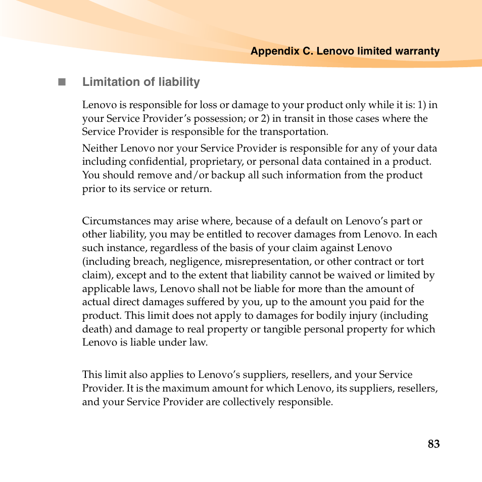 Lenovo K23 Notebook User Manual | Page 97 / 146