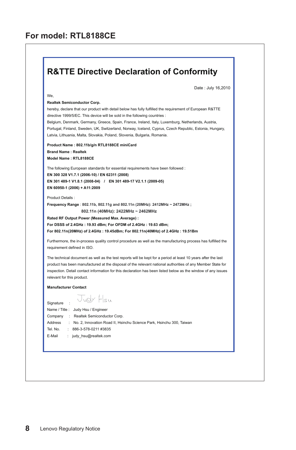 Lenovo H520s Desktop User Manual | Page 9 / 30