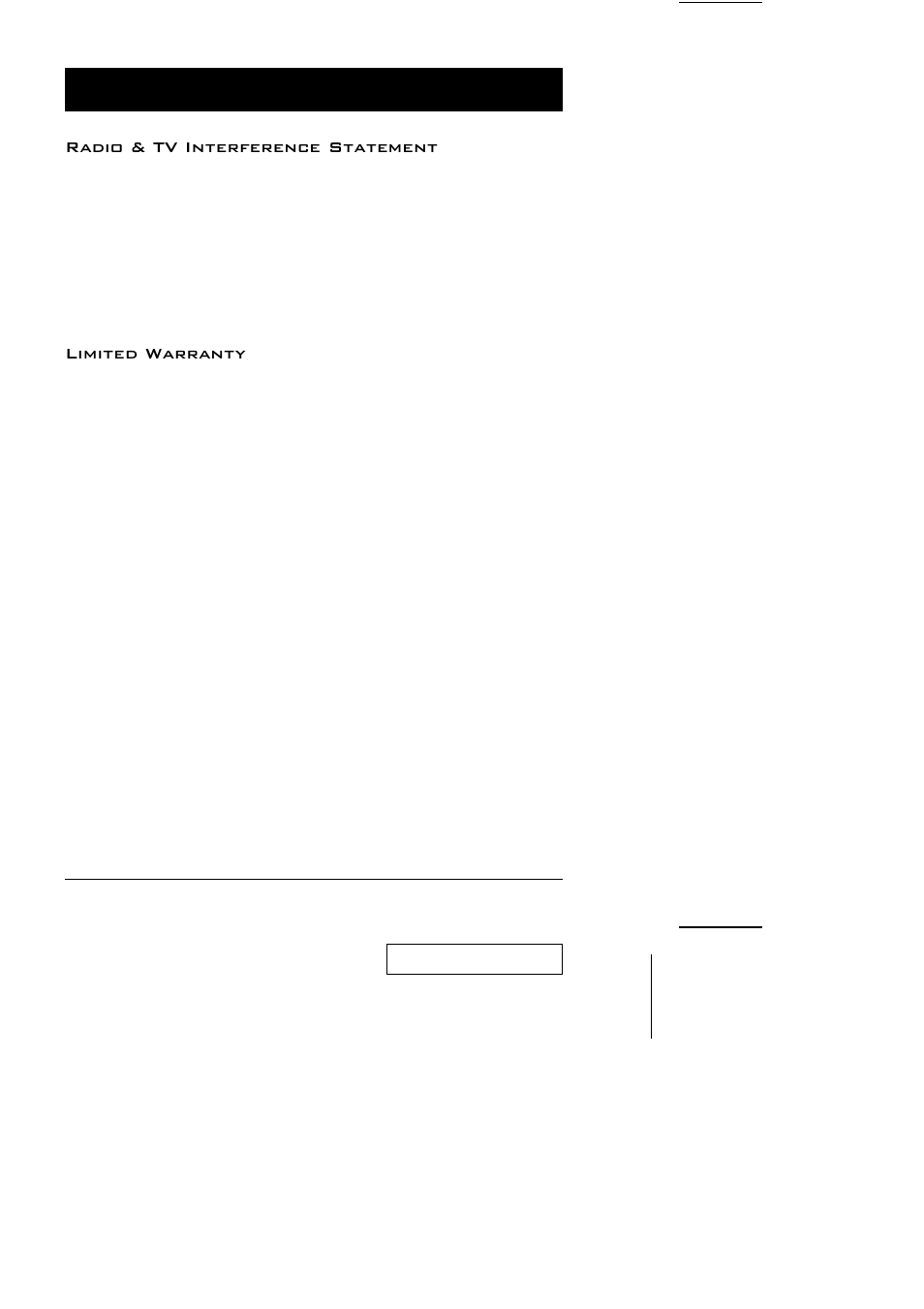 Radio & tv interference statement, Limited warranty | ATEN CS-228 User Manual | Page 26 / 26