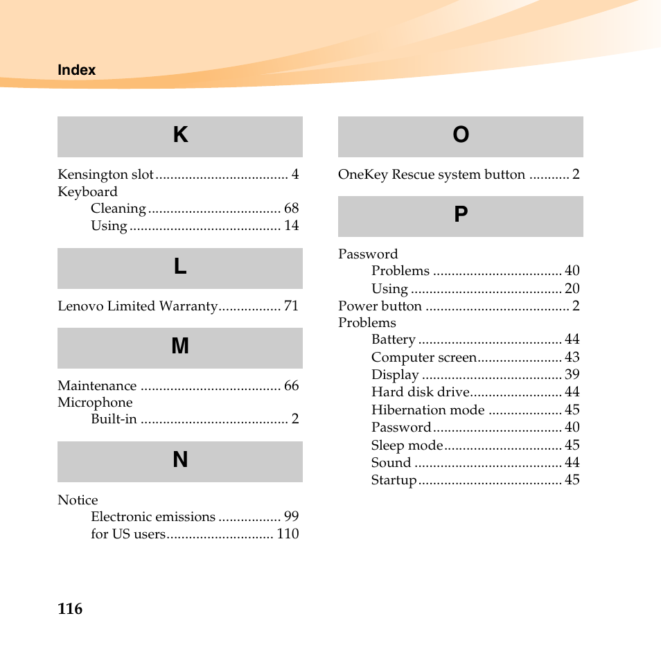 Lenovo IdeaPad S10-3 FR User Manual | Page 130 / 134