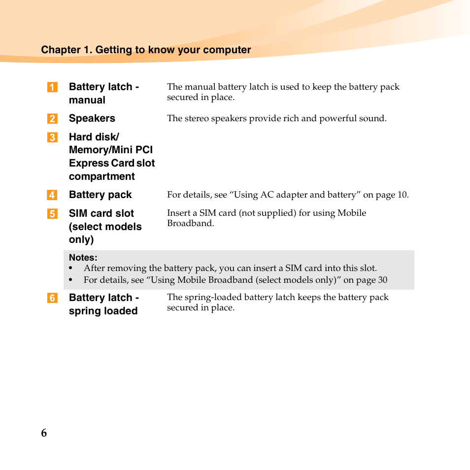 Lenovo IdeaPad S10-3 FR User Manual | Page 20 / 134