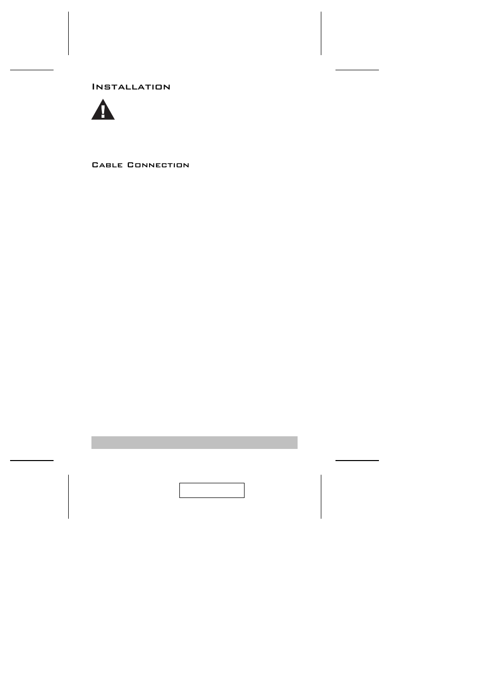 Installation, Cable connection | ATEN CS-1262 User Manual | Page 8 / 16