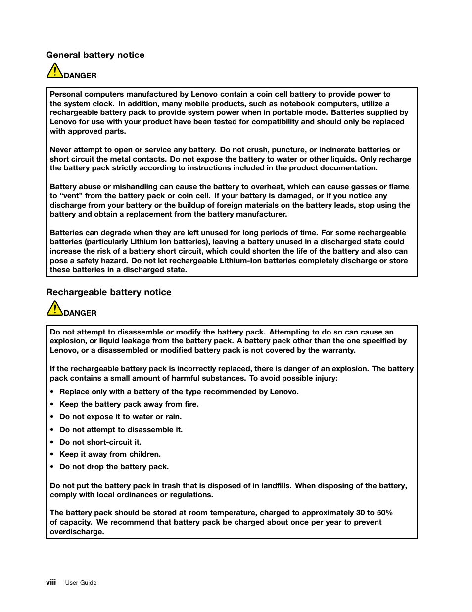 Lenovo B485 Notebook User Manual | Page 10 / 90