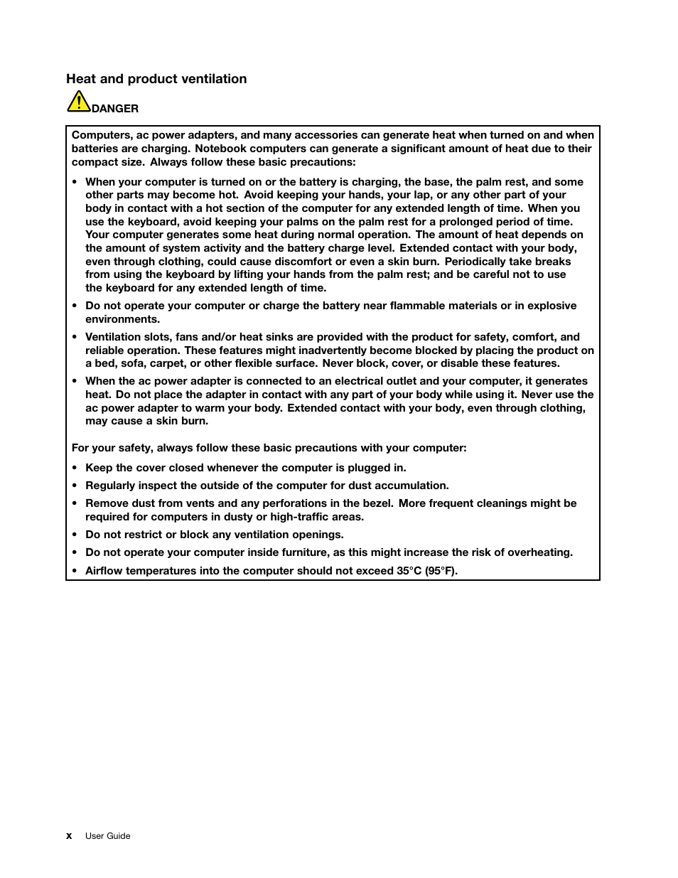 Lenovo B485 Notebook User Manual | Page 12 / 90