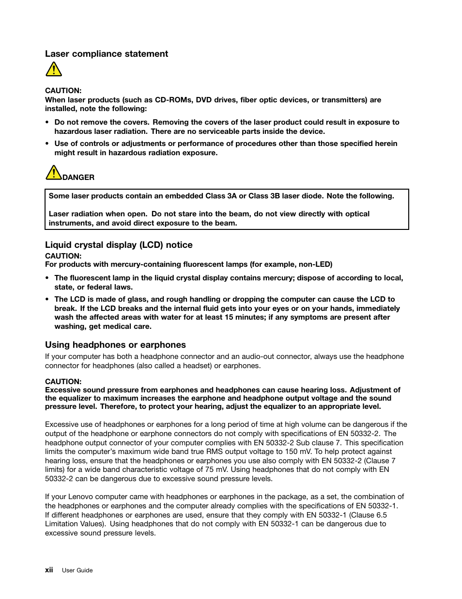 Lenovo B485 Notebook User Manual | Page 14 / 90