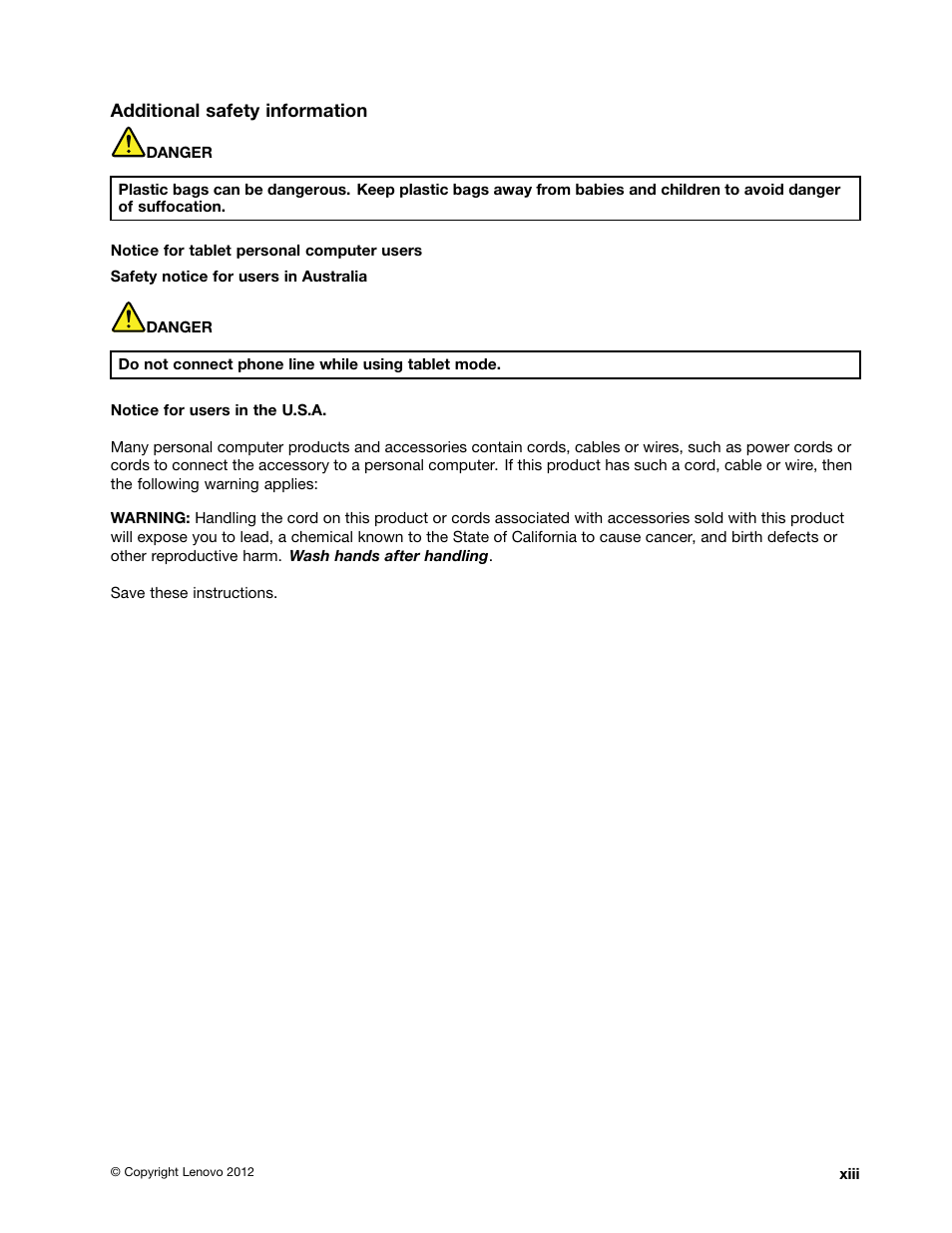 Lenovo B485 Notebook User Manual | Page 15 / 90