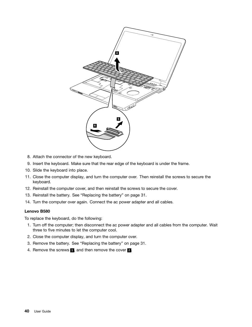 Lenovo B485 Notebook User Manual | Page 56 / 90