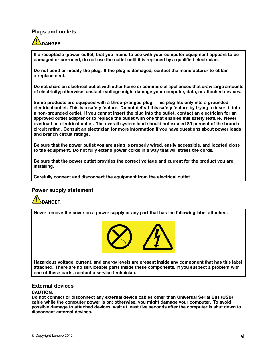 Lenovo B485 Notebook User Manual | Page 9 / 90