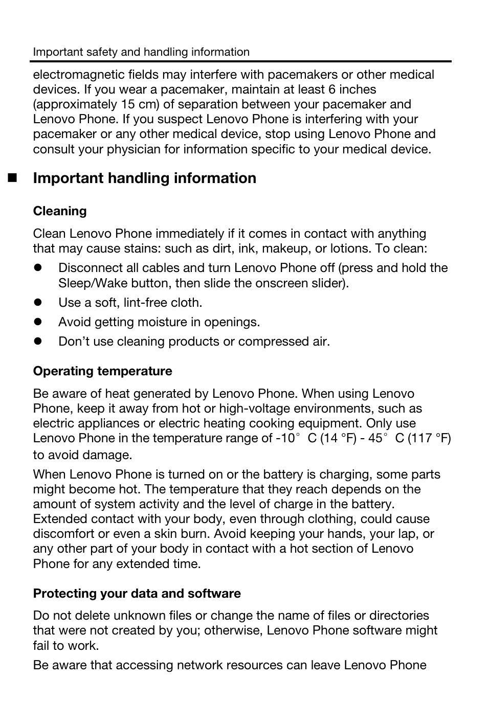 Lenovo K900 Smartphone User Manual | Page 7 / 18