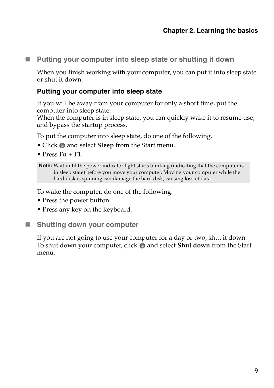 Lenovo IdeaPad S100c Notebook User Manual | Page 13 / 48