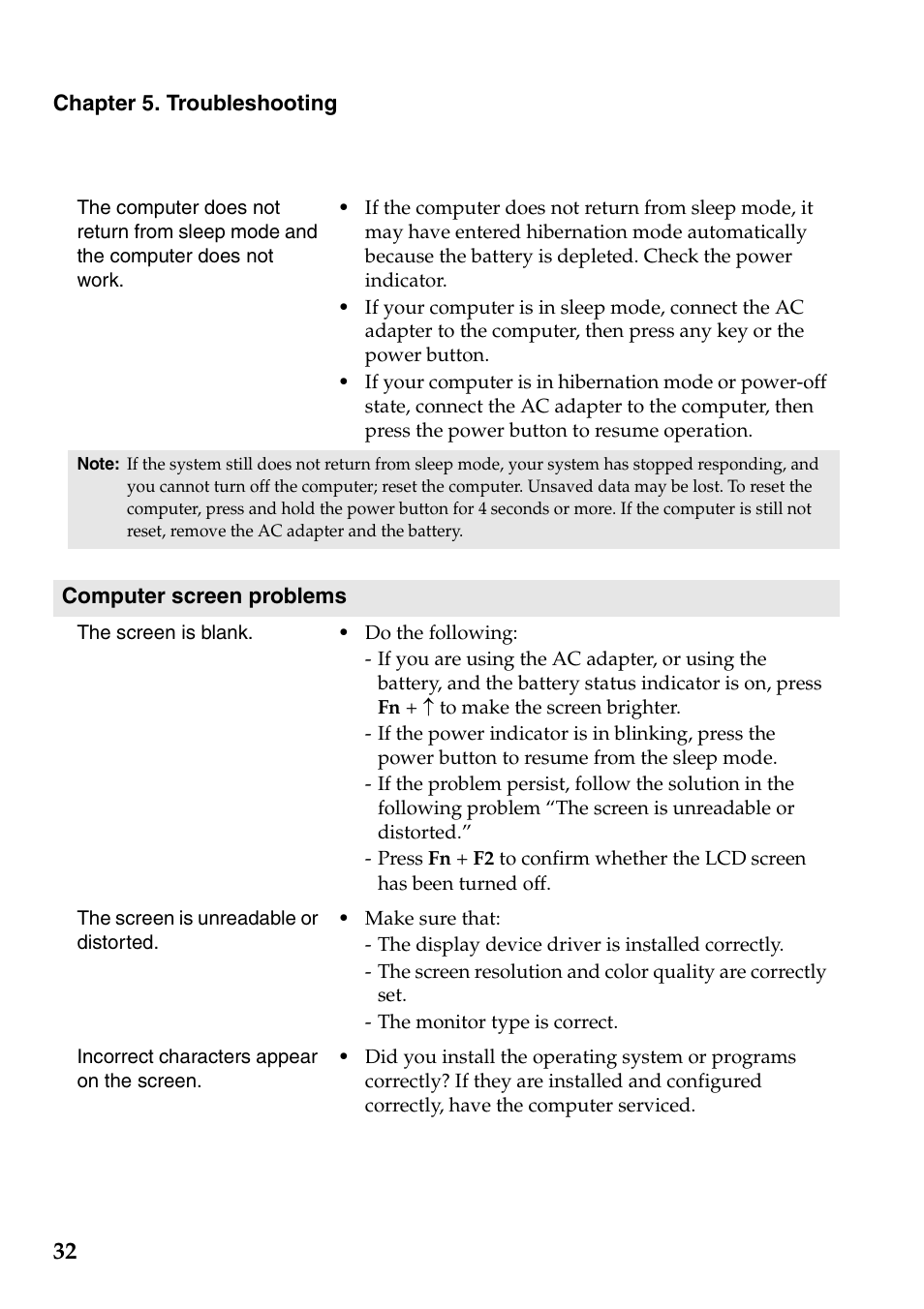 Lenovo IdeaPad S100c Notebook User Manual | Page 36 / 48