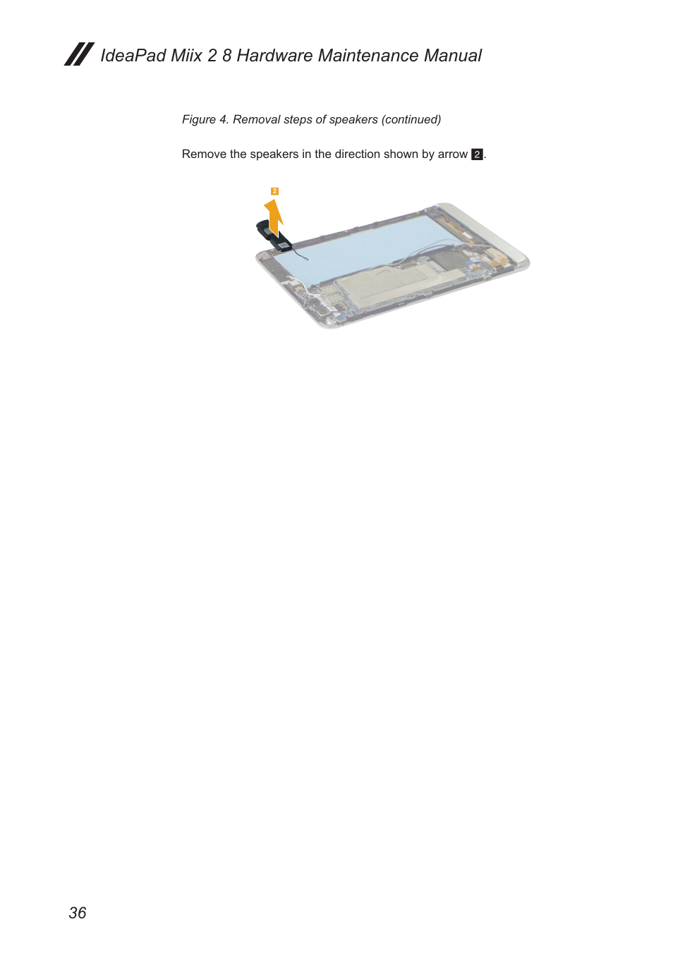 Ideapad miix 2 8 hardware maintenance manual | Lenovo Miix 2 8 Tablet Lenovo User Manual | Page 40 / 57