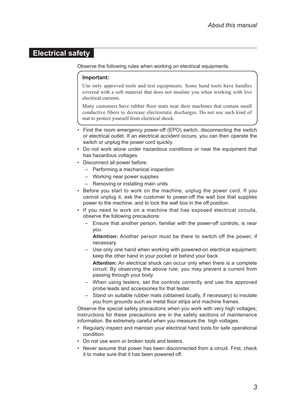 Electrical safety | Lenovo Miix 2 8 Tablet Lenovo User Manual | Page 7 / 57