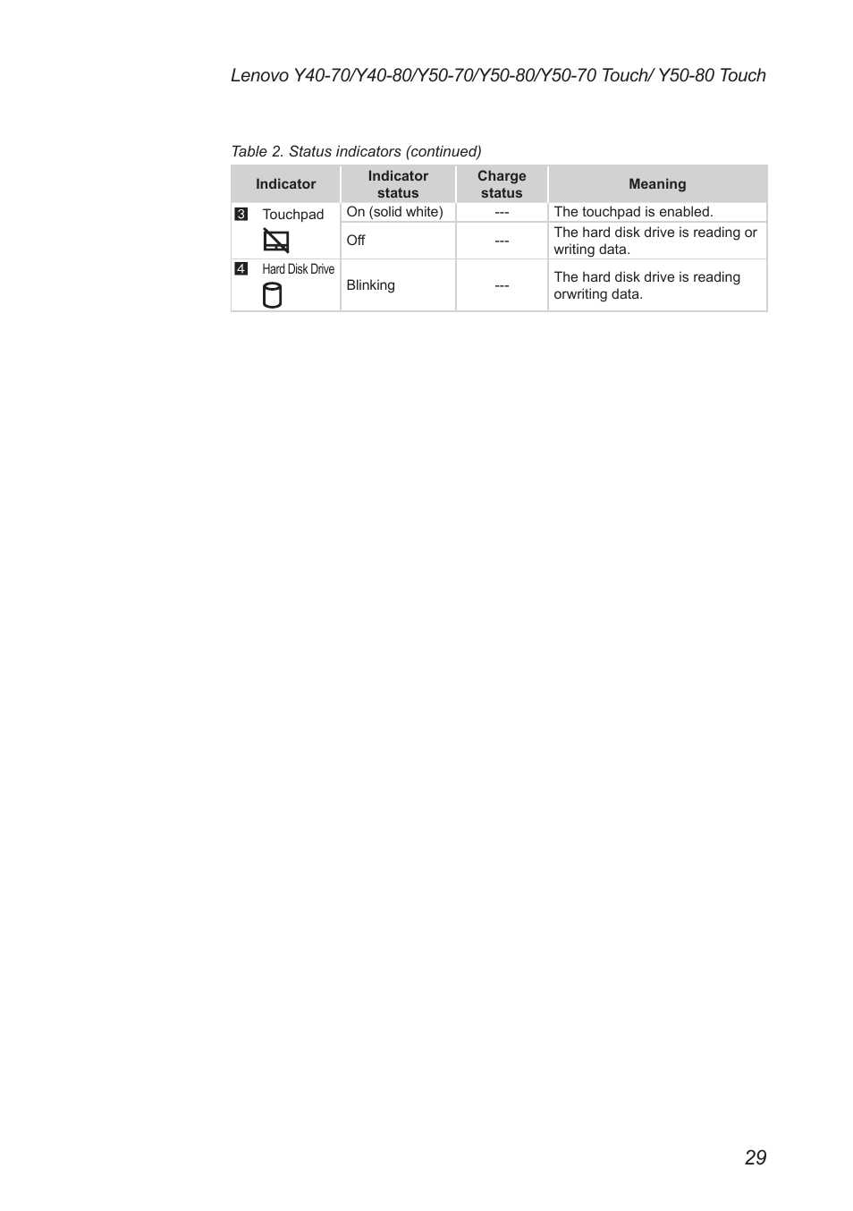 Lenovo Y50-70 User Manual | Page 33 / 106