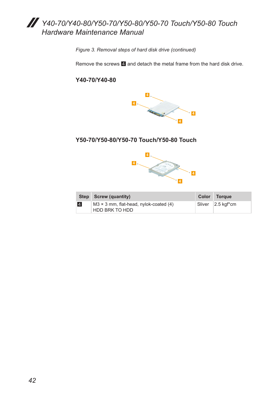 Lenovo Y50-70 User Manual | Page 46 / 106