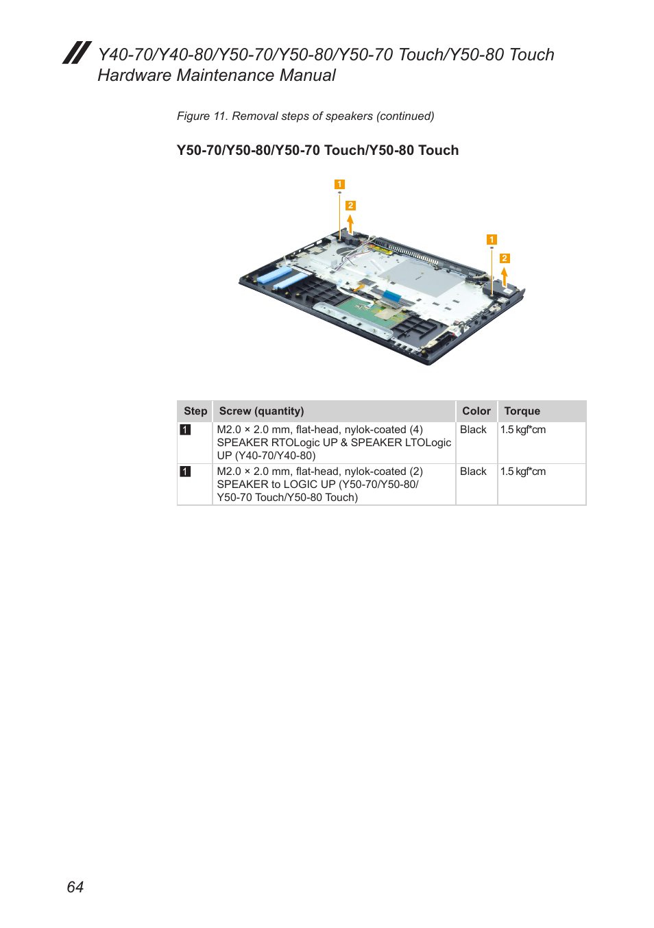 Lenovo Y50-70 User Manual | Page 68 / 106