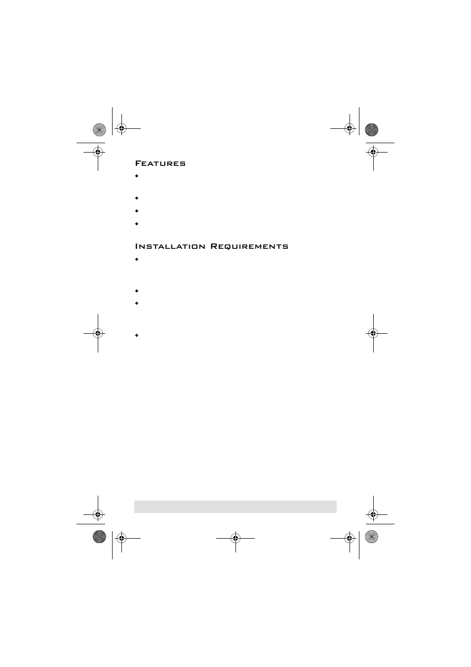 Features, Installation requirements | ATEN VS-0404 User Manual | Page 4 / 12