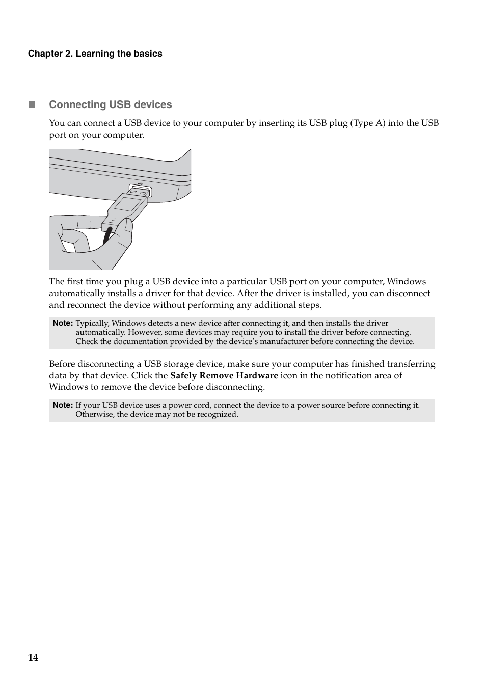 Lenovo IdeaPad Y471A User Manual | Page 18 / 49