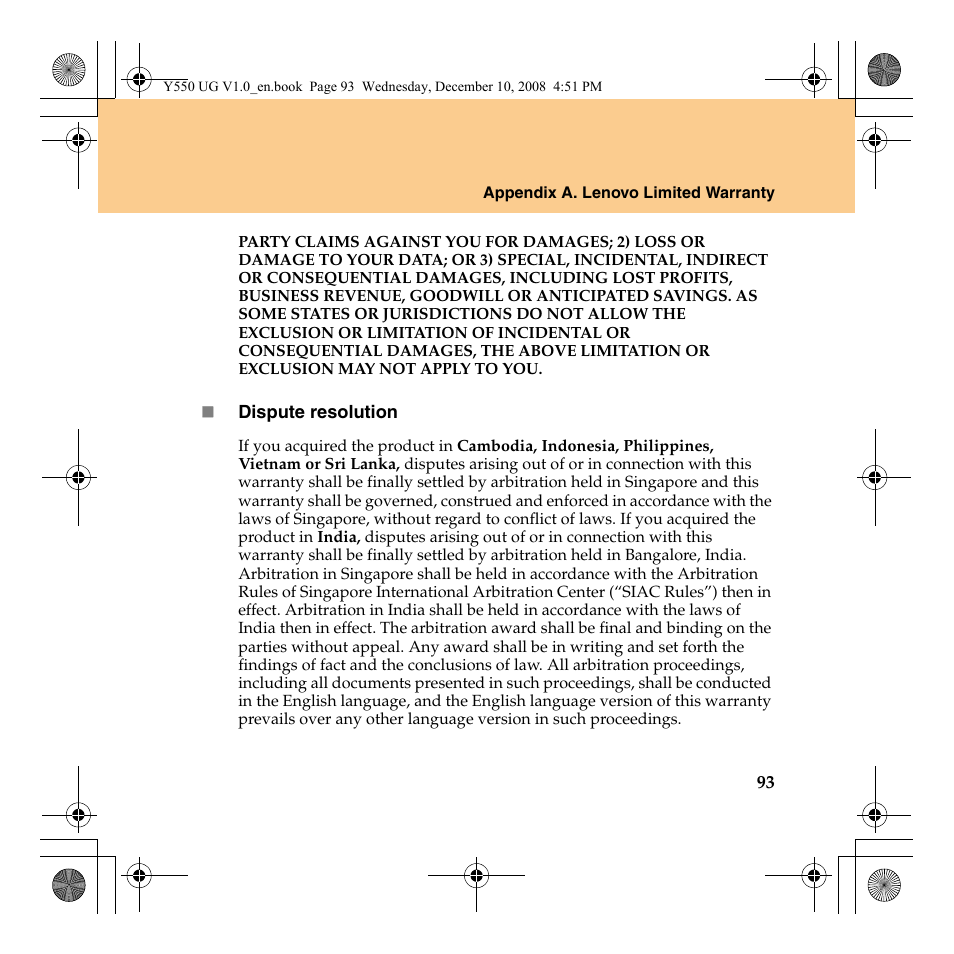 Lenovo IdeaPad Y550 User Manual | Page 101 / 138