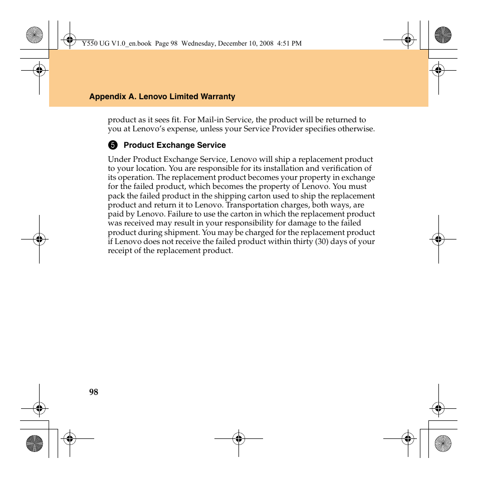 Lenovo IdeaPad Y550 User Manual | Page 106 / 138