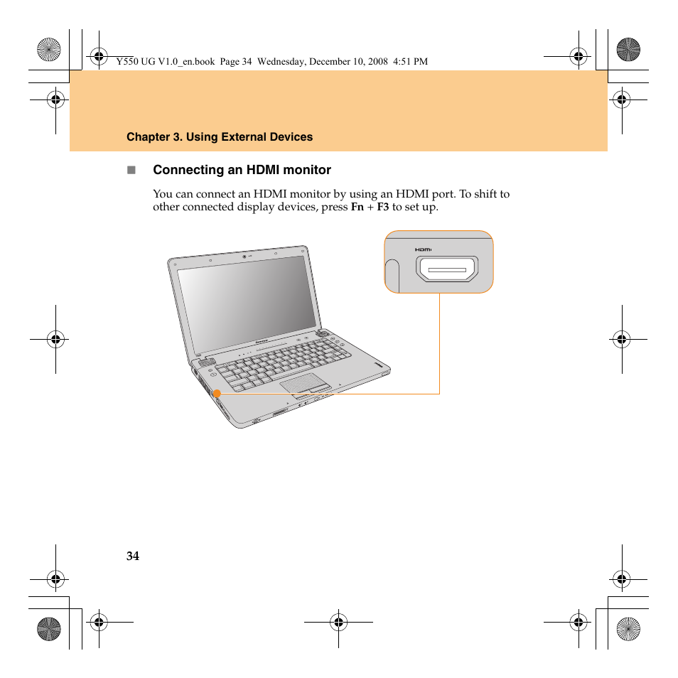 Lenovo IdeaPad Y550 User Manual | Page 42 / 138