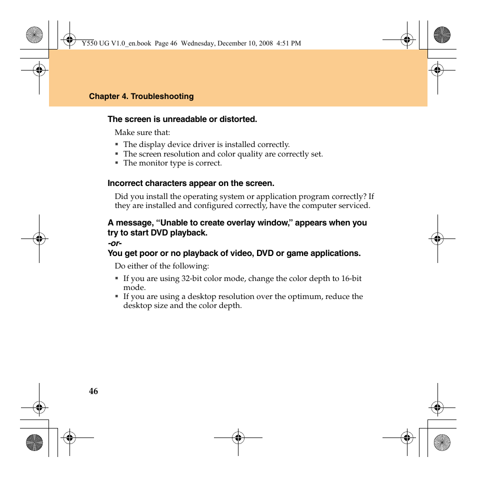 Lenovo IdeaPad Y550 User Manual | Page 54 / 138