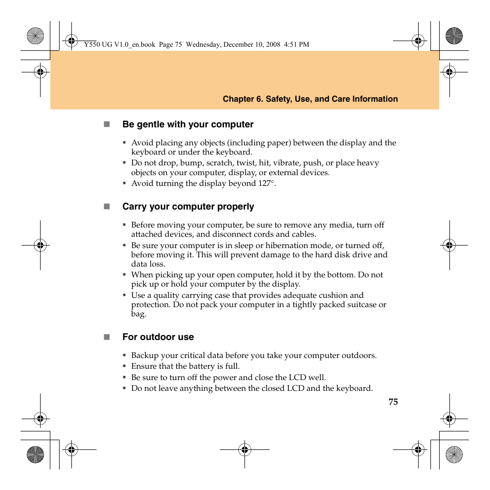 Lenovo IdeaPad Y550 User Manual | Page 83 / 138