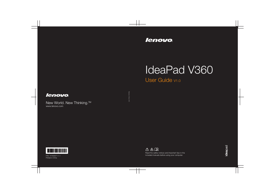 Ideapad v360, User guide | Lenovo IdeaPad V360 User Manual | Page 58 / 58