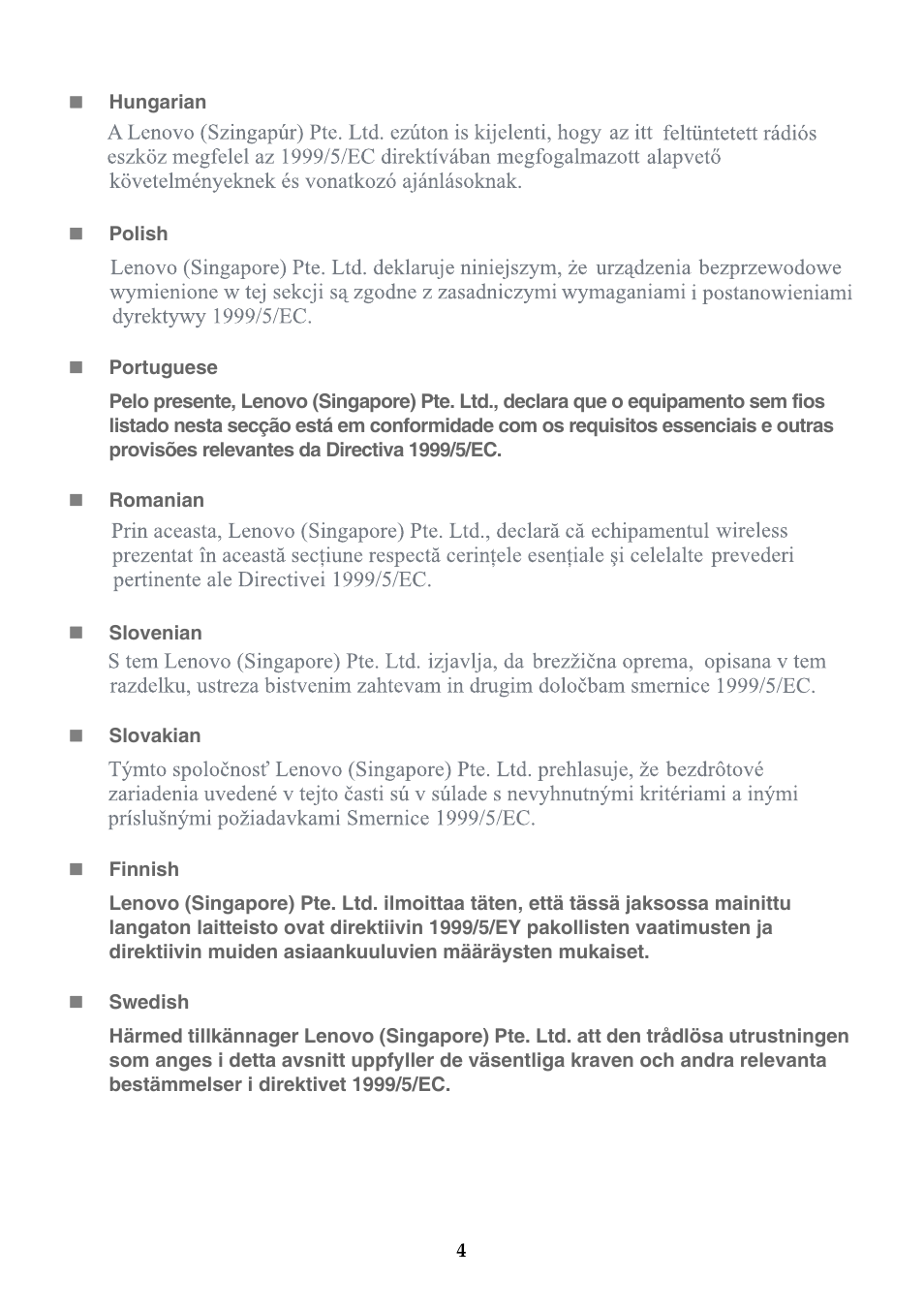 Lenovo G710 Notebook User Manual | Page 5 / 11