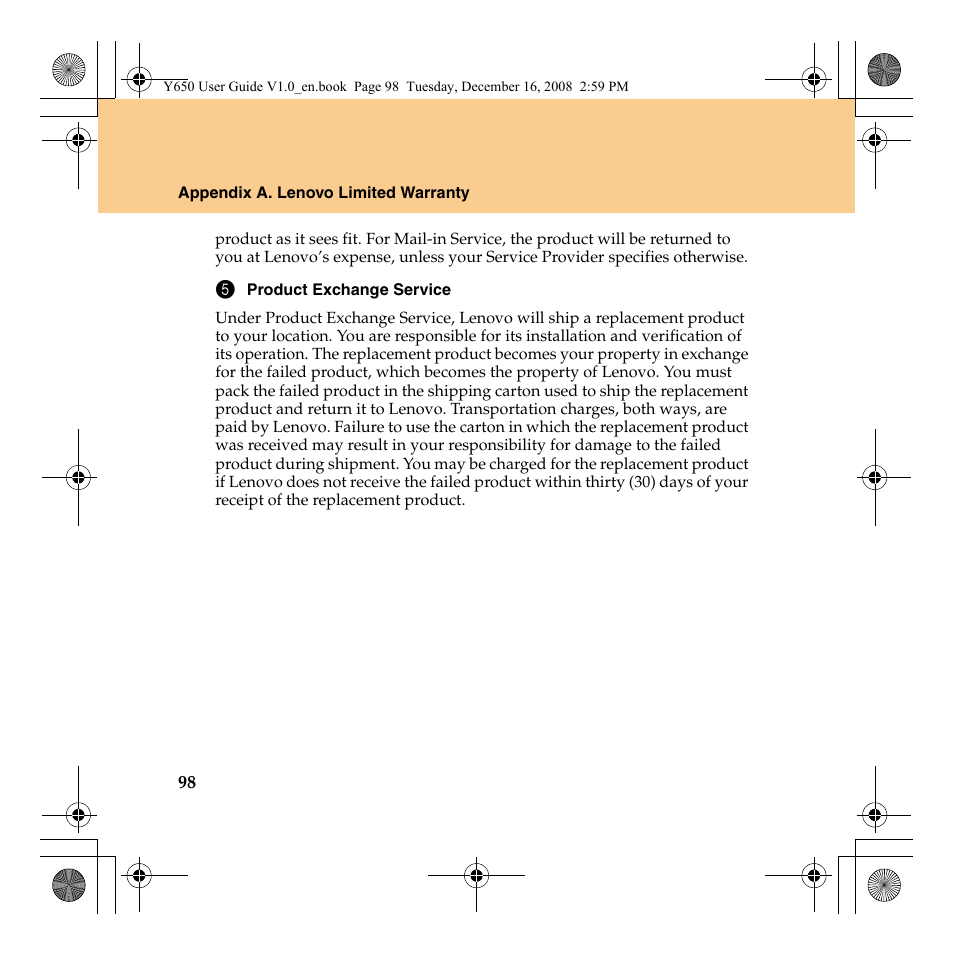 Lenovo IdeaPad Y650 User Manual | Page 106 / 138