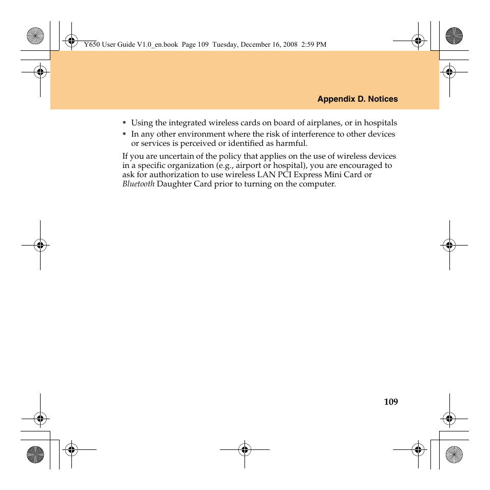 Lenovo IdeaPad Y650 User Manual | Page 117 / 138