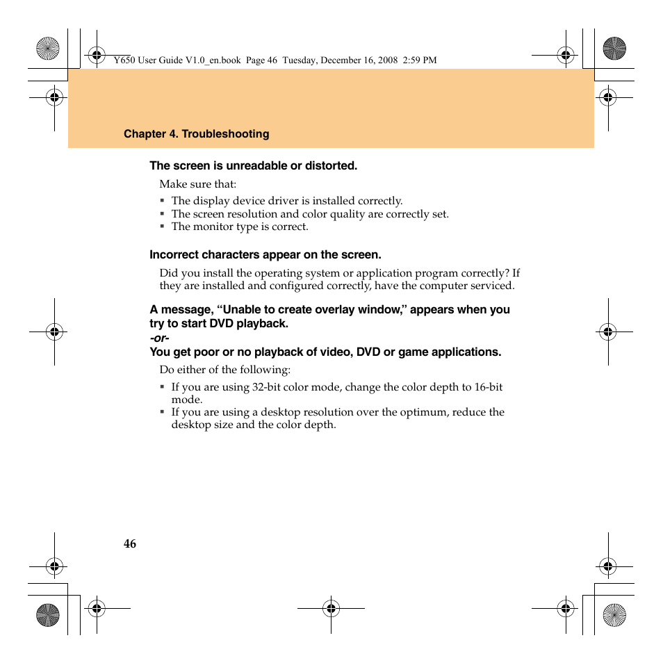 Lenovo IdeaPad Y650 User Manual | Page 54 / 138