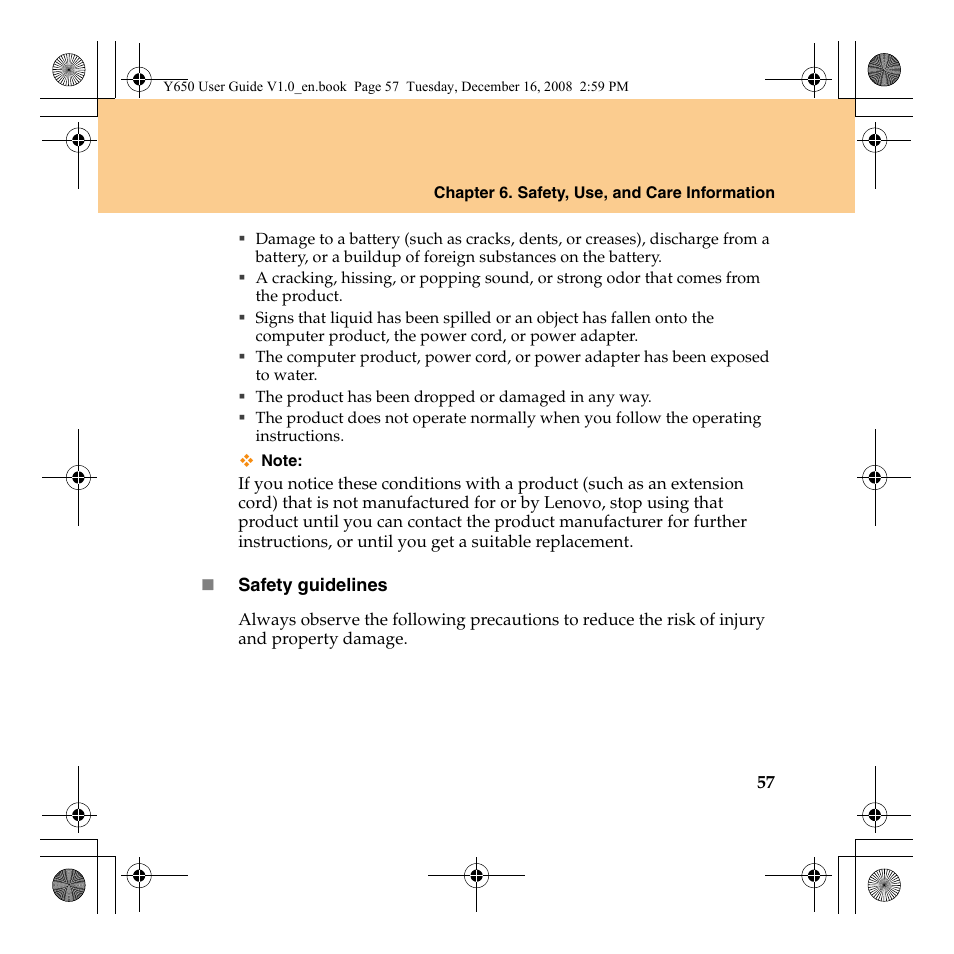 Lenovo IdeaPad Y650 User Manual | Page 65 / 138