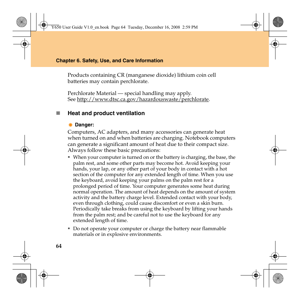 Lenovo IdeaPad Y650 User Manual | Page 72 / 138